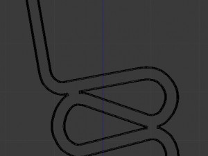 design plastic chairs Model 3D