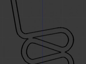 design plastic chairs 3D Model