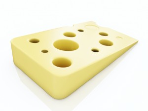 door stopper - cheese 3D Print Model