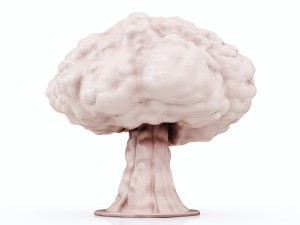 lamp - nuclear explosion Modello di stampa 3D