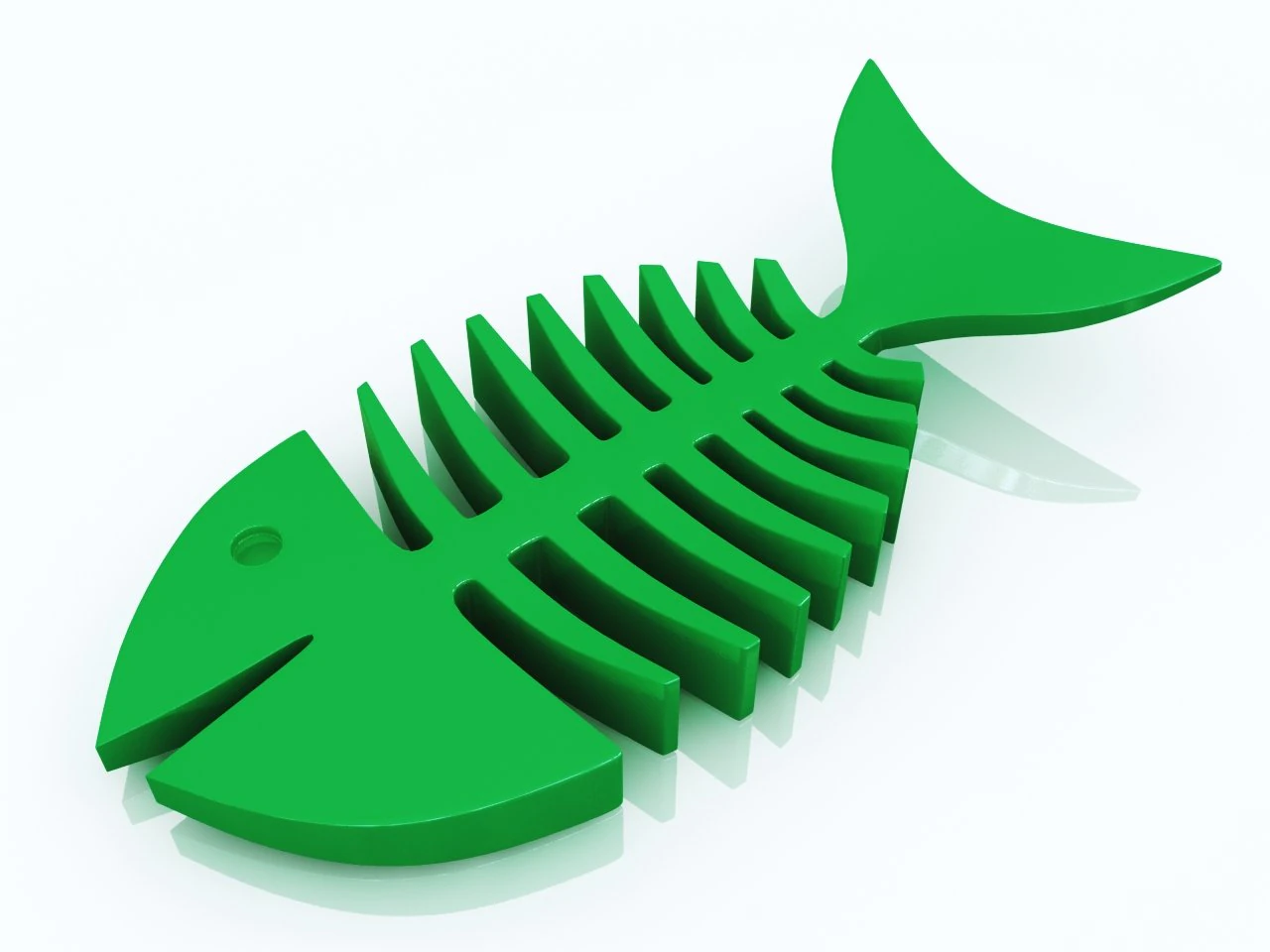 stand for soap in the form of fish 3D Print Model .c4d .max .obj .3ds .fbx .stl .blend 