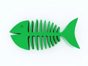 stand for soap in the form of fish 3D Print Model