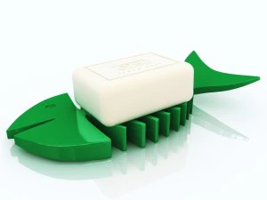 stand for soap in the form of fish 3D Print Model
