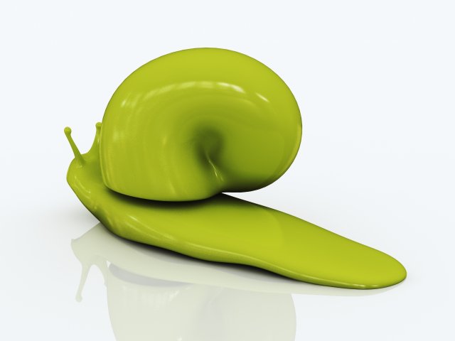 Download door stopper - snail 3D Model