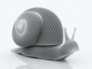 door stopper - snail 3D-Druckmodell