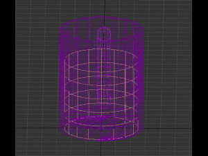 microsoft mug with water 3D Model