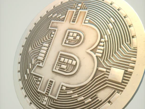 3d bitcoin 4k модель текстури 3D Модель