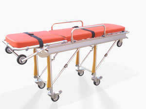 ambulance stretcher trolley 3D Модель