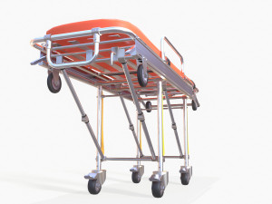 ambulance stretcher trolley 3D Модель