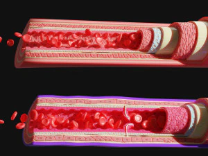 Anatomia dei vasi sanguigni 4k Modello 3D