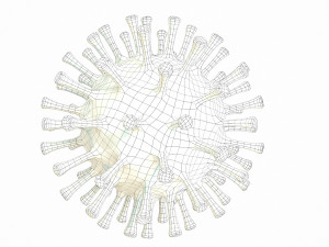 coronavirus covid 19 pack 3D Model