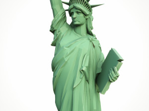statue of liberty 3D Model