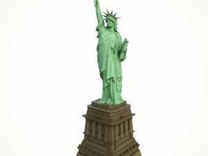 statue of liberty 3D Model