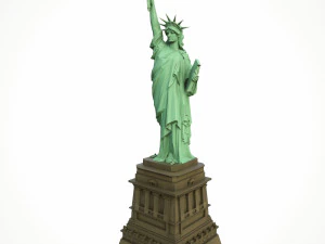 statue of liberty 3D Model