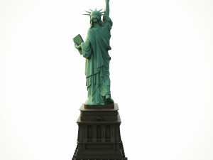 statue of liberty 3D Model