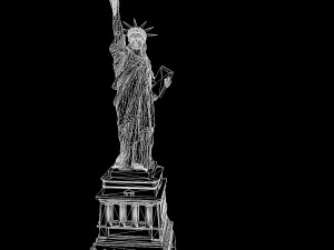 statue of liberty 3D Model