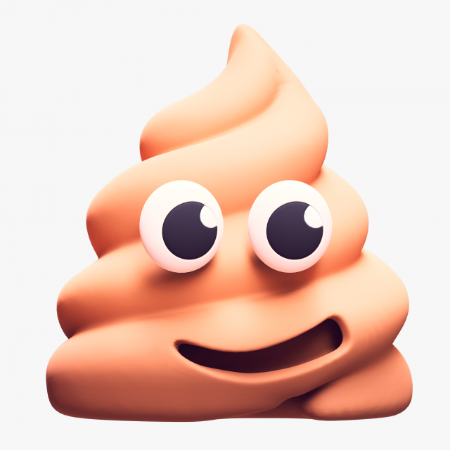 Smiling Faces Poop Emoji Collection 3D Model in Cartoon 3DExport