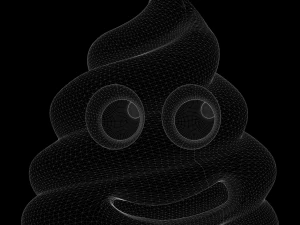 Smiling Faces Poop Emoji Collection 3D Model