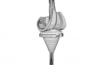 Knee Replacement Implant 3D-Modell