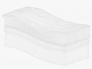 Epidermis Cross Section 3D Model