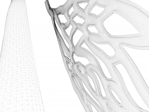 Blood Vessel Cross Section 3D Model