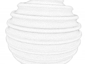 Arte da bola esf&eacute;rica Modelo 3D