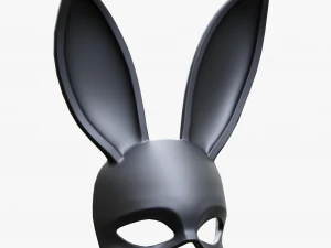 Rabbit Bunny Mask 3D Model