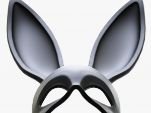 Rabbit Bunny Mask 3D-Modell