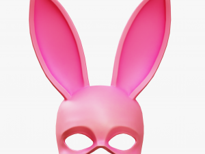 Rabbit Bunny Mask 3D-Modell
