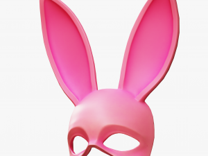 Rabbit Bunny Mask 3D-Modell