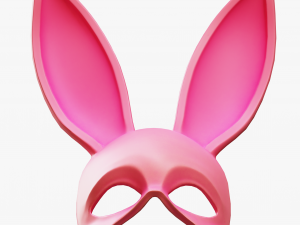 Rabbit Bunny Mask 3D-Modell
