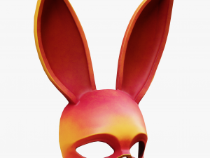 Rabbit Bunny Mask 3D-Modell
