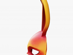 Rabbit Bunny Mask 3D-Modell