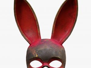 Rabbit Bunny Mask Modèle 3D