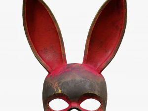 Rabbit Bunny Mask 3D Model