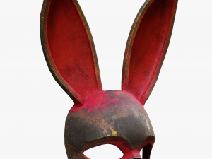 Rabbit Bunny Mask Modèle 3D