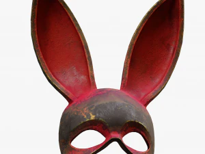 Rabbit Bunny Mask 3D Model