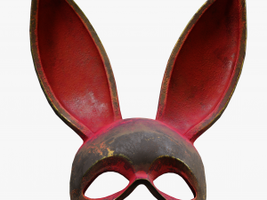 Rabbit Bunny Mask Modèle 3D