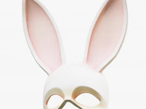 Rabbit Bunny Mask 3D Model
