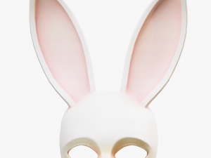 Rabbit Bunny Mask 3D-Modell