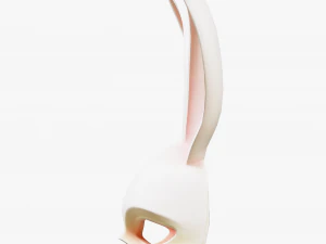 Rabbit Bunny Mask 3D Model