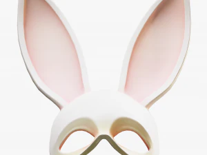 Rabbit Bunny Mask 3D Model
