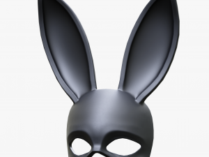 Rabbit Bunny Mask Bundle 3D Модель