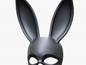 Rabbit Bunny Mask Bundle 3D Model