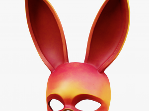 Rabbit Bunny Mask Bundle 3D Модель