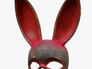 Rabbit Bunny Mask Bundle 3D Model