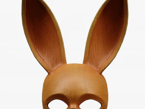 Rabbit Bunny Mask Bundle 3D Model