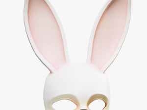 Rabbit Bunny Mask Bundle 3D Модель