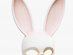 Rabbit Bunny Mask Bundle 3D Model