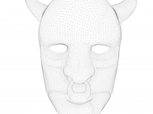 Mask Demon 3D Model